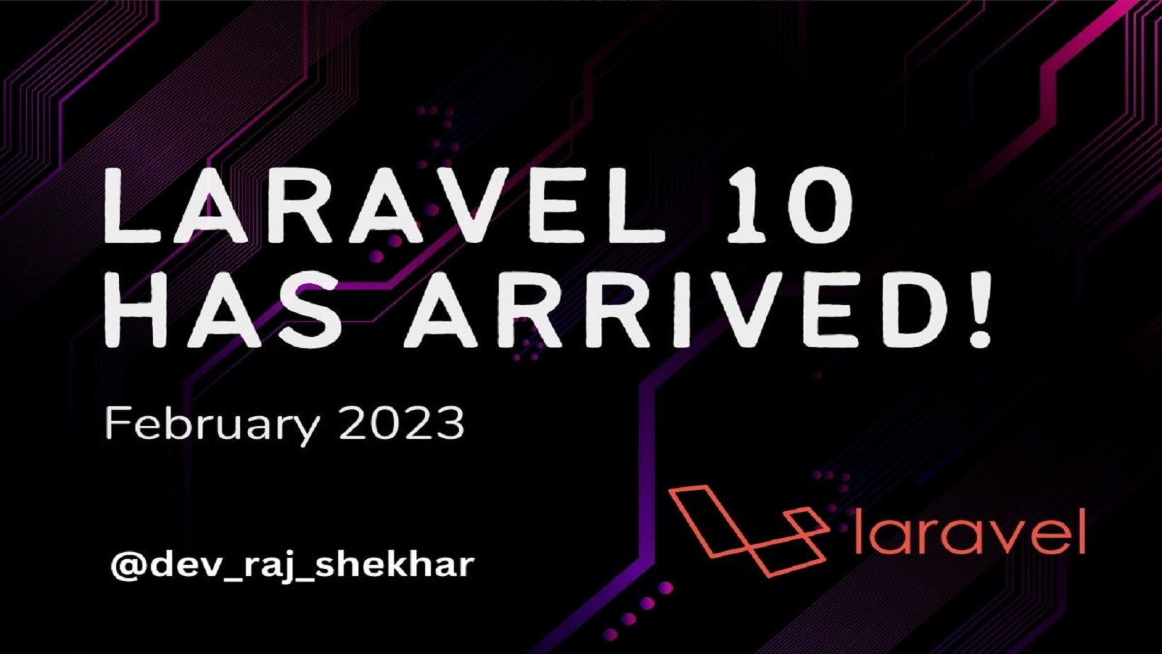 Laravel 10 has arrived!